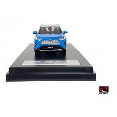 Toyota RAV4 Hybrid - Blå / Grå - LCD Models - 1:64