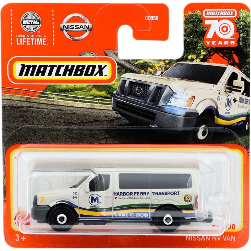 Nissan NV Van - Ljusgrå - Matchbox 70 Years - Matchbox