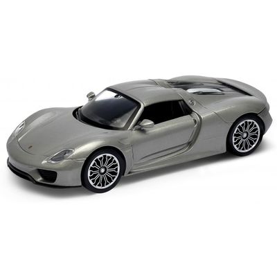 Porsche 918 Spyder - Welly - 1:34 - Gul