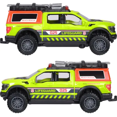 Ford F-150 Raptor Lifeguard - Majorette Grand Series - 14 cm