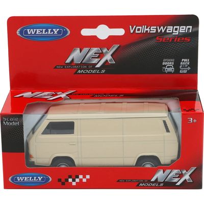 Volkswagen T3 VAN - Beige - Welly - 11 cm