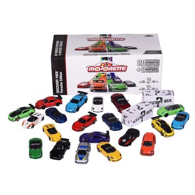 Discovery Pack - Porsche Edition - 22 bilar - Majorette