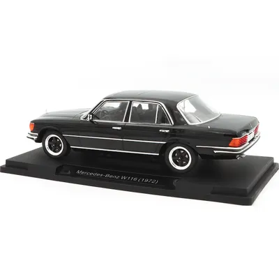 Mercedes-Benz S-Class (W116) - 1972 - Svart - Modelcar Group - 1:18