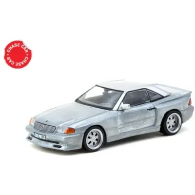 MB SL 500 Koenig Specials - Silver - Tarmac - 1:64