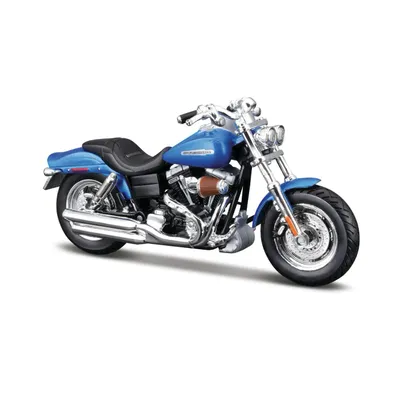 2009 FXDFSE CVO Fat Bob - Harley - Blå - Maisto - 1:18