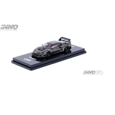 LBWK F40 Chrome Black - Ferrari - Inno64 - 1:64