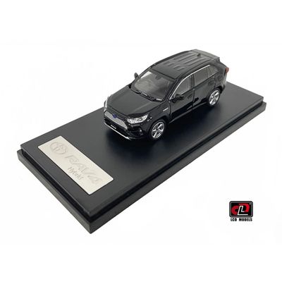 SPRICKA I BOX - Toyota RAV4 Hybrid - Svart - LCD Models - 1:64