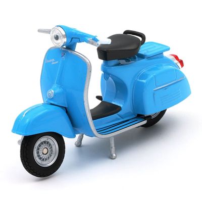 Vespa - Blå - Welly - 1:18