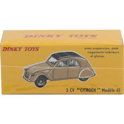 Dinky Toys 558 – Citroën 2CV Gris – Miniature De Collection Années 60/70 – Etat Correct