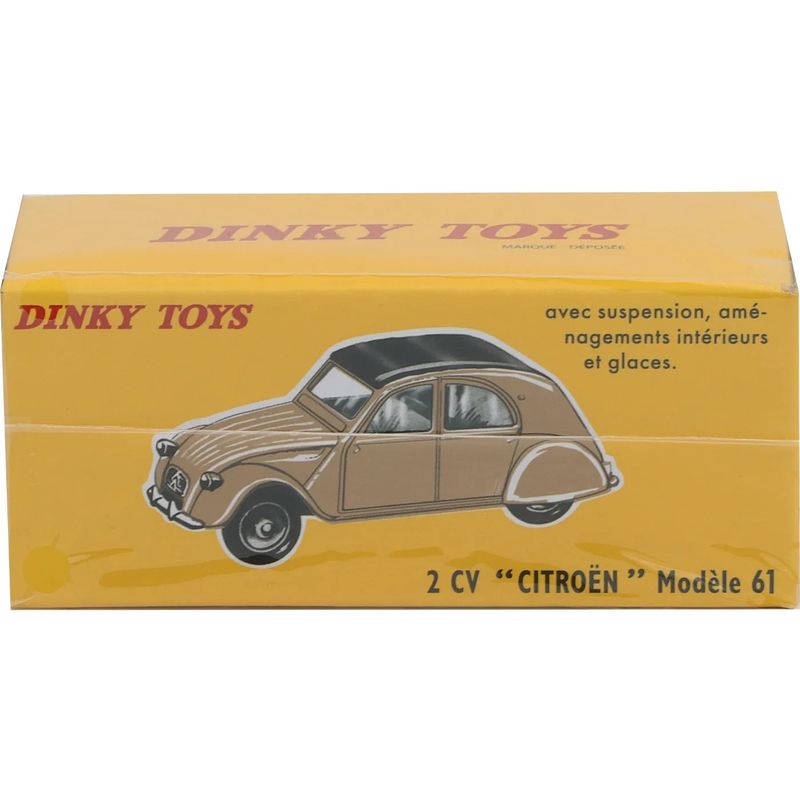 Citroën 2CV - Beige - 558 - Dinky Toys - 1:43