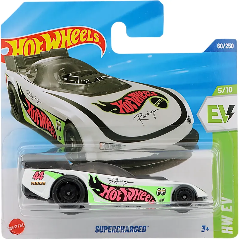 Supercharged - Vit - HW EV - 60/250 - Hot Wheels