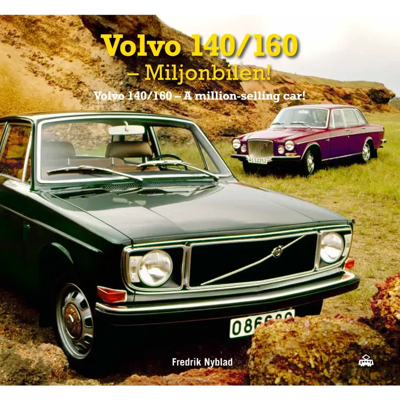 Volvo 140/160 - Miljonbilen! - Bok - 176 sidor