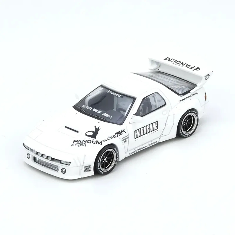 Mazda RX-7 (FC3S) "Pandem Aero" - Hvid - Inno Models - 1:64