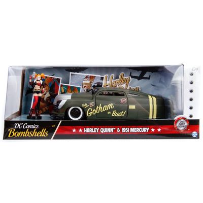 Harley Quinn & 1951 Mercury - Jada Toys - 1:24