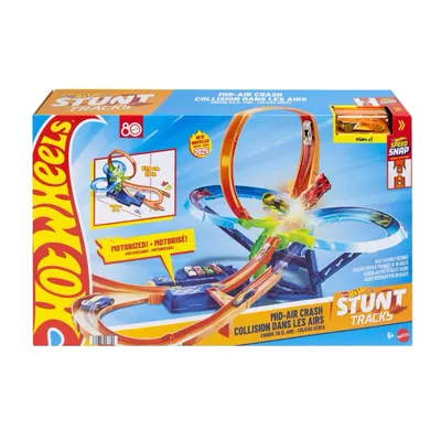 Mid-Air Crash - Stunt Tracks - Hot Wheels