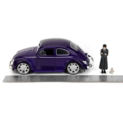 Volkswagen Beetle - Wednesday Addams & Thing - Jada - 1:24