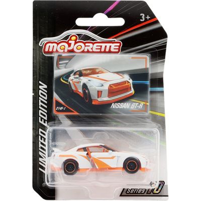 Nissan GT-R - Vit / Orange - Limited Edition 10 - Majorette