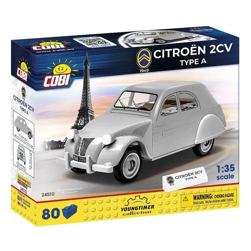 Citroën 2CV Type A - Grå - 24510 - COBI - 1:35