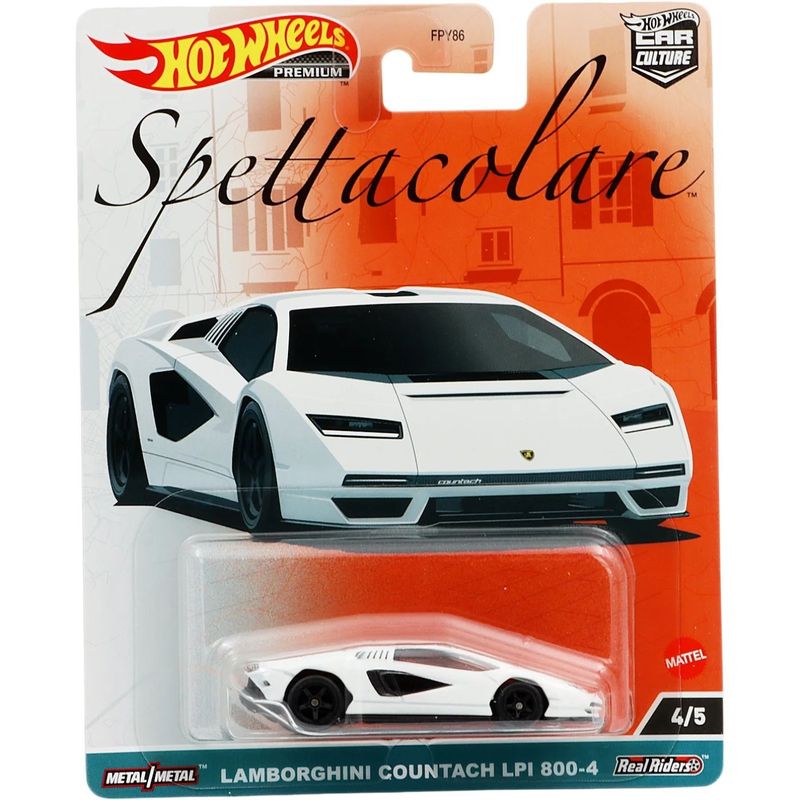 Lamborghini Countach LPI 800-4 - Spettacolare - Hot Wheels