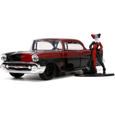 Harley Quinn & 1957 Chevrolet Bel Air - Jada Toys - 1:32