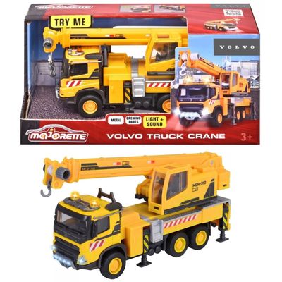Volvo Truck Crane - Kranbil - Majorette Grand Series