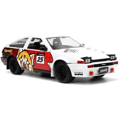 Retsuko & 1986 Toyota Trueno AE86 - Aggretsuko - Jada - 1:24