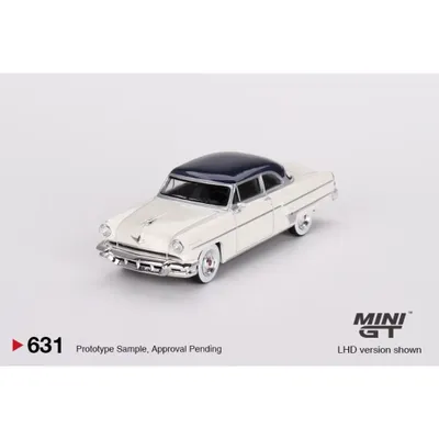 Lincoln Capri 1954 - Vit - 631 - Mini GT - 1:64