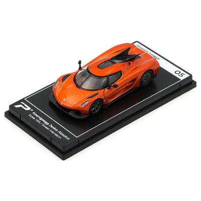 Koenigsegg Jesko Absolut - Orange - PosterCars - 1:64