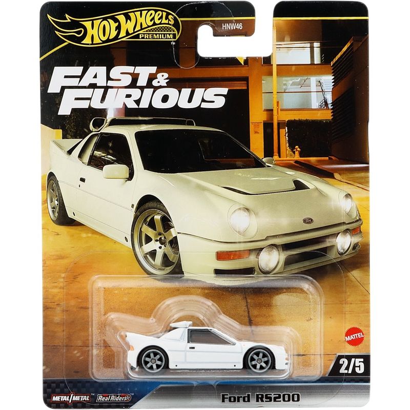 Ford RS200 - Vit - Fast & Furious 2/5 - Hot Wheels