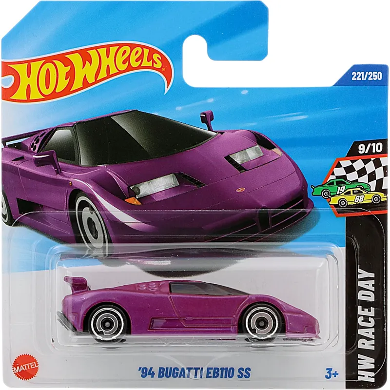 '94 Bugatti EB110 SS - Lila - HW Race Day - 221/250 - Hot Wheels