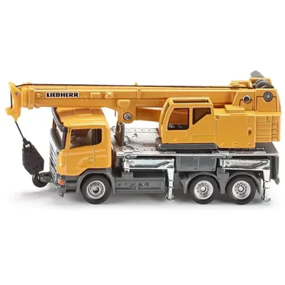 Scania kranbil med LIEBHERR-kran - 1859 - Siku - 1:87