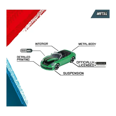 Porsche 911 Carrera S - Grön - Porsche Edition - Majorette