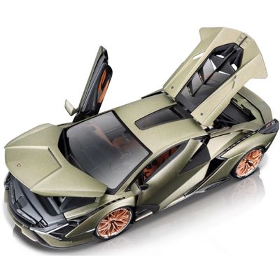 Lamborghini Sián FKP 37 - Olivgrön - 2019 - Bburago - 1:18