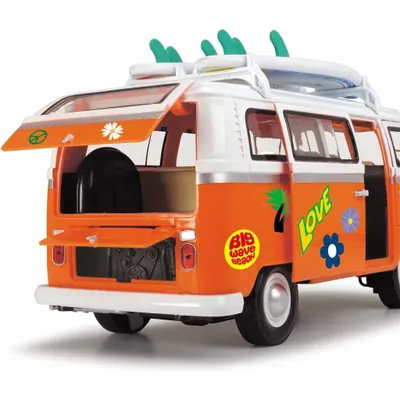 Volkswagen T2 Surfer VAN - Orange - Dickie Toys - 32 cm