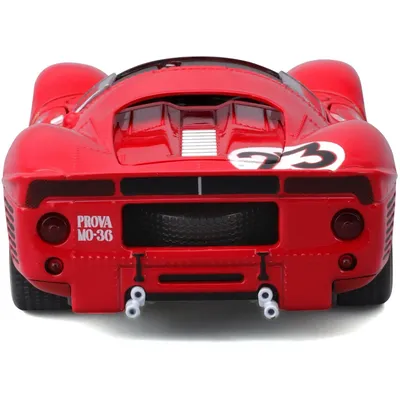 Ferrari 330 P4 Daytona 1967 - Röd - Bburago - 1:24