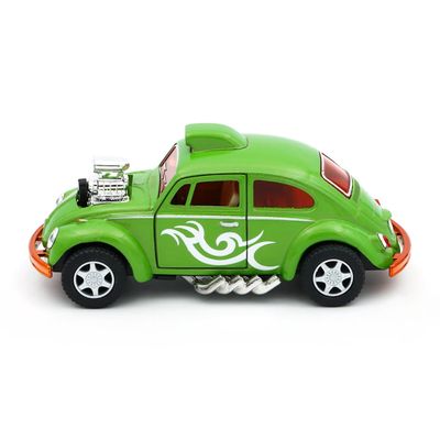 Volkswagen Beetle Custom Dragracer - Grön - Kinsmart - 1:32