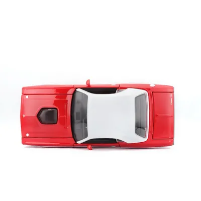 1970 Dodge Challenger R/T Coupe - Röd - Maisto - 1:24