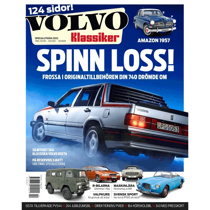 Klassiker Volvo Special 2023 - Tidning - 124 sidor