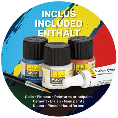 Scania LB-141 - 1977 - Plastbyggmodell med färg - Heller - 1:24