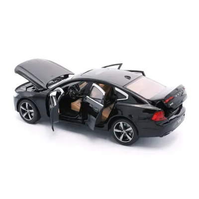 Volvo S90 - Svart - Ljud & Ljus - Tayumo - 1:32