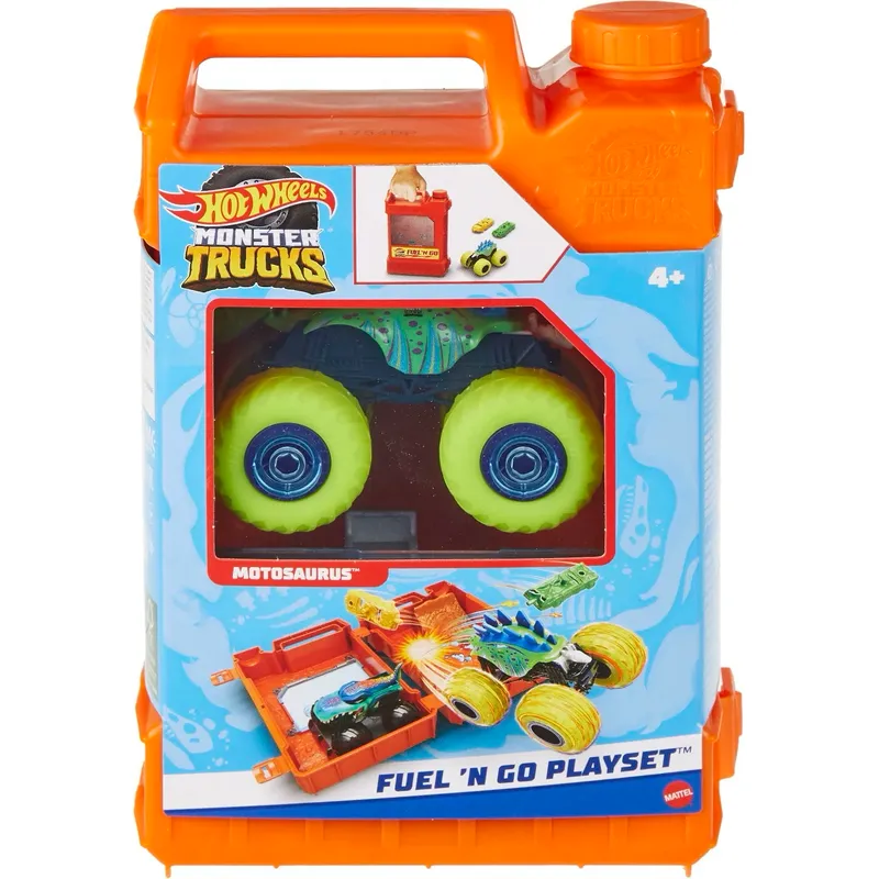 Monster Trucks - Fuel 'n Go Playset - Hot Wheels