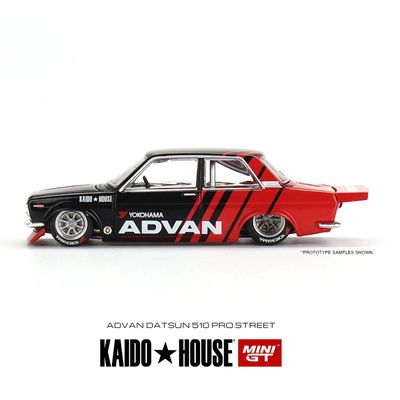 Datsun 510 Pro Street - 032 - Kaido House - Mini GT - 1:64