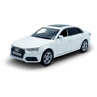 Audi A4L 45 TFSI - Vit - Ljud & Ljus - Tayumo - 1:32