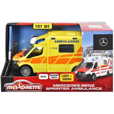 Finsk Ambulans - Mercedes-Benz - Majorette Grand Series