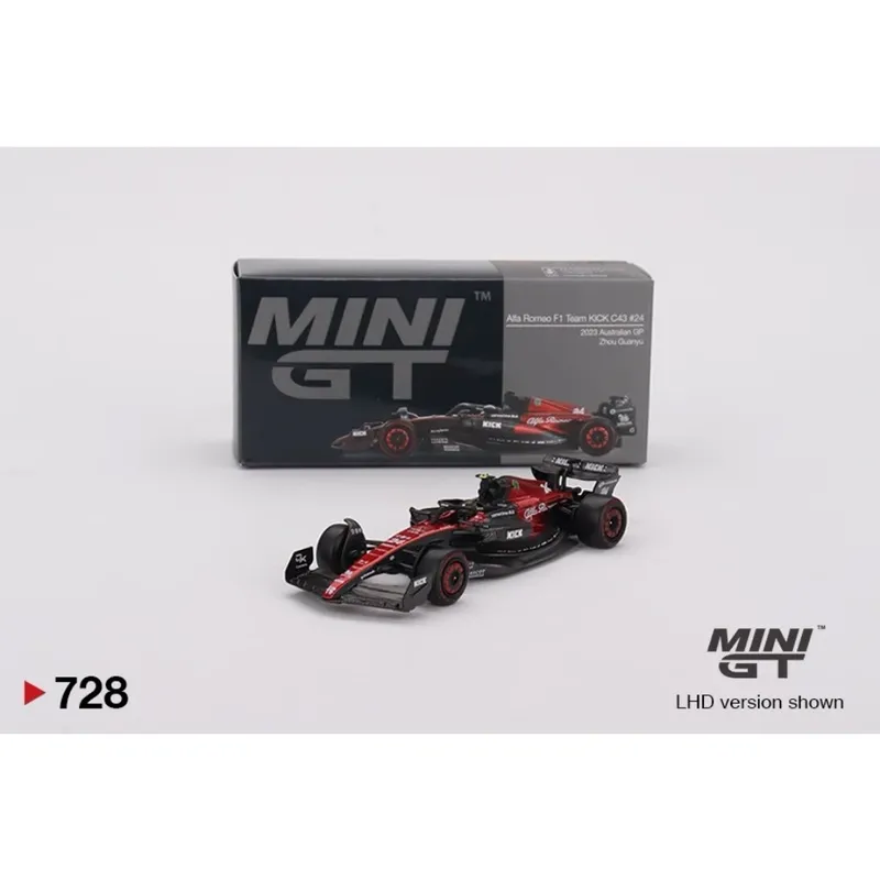 Alfa Romeo F1 Team KICK C43 - Zhou Guanyu - Mini GT - 1:64