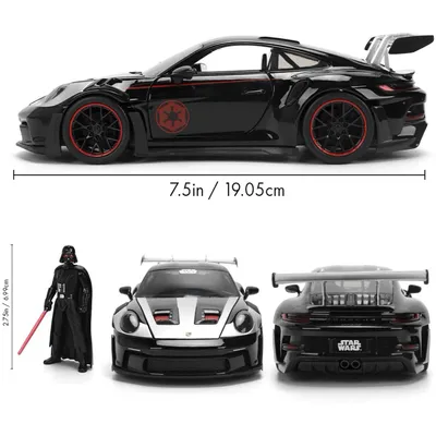 Darth Vader & Porsche 911 GT3 RS (992) - Star Wars - Jada Toys - 1:24
