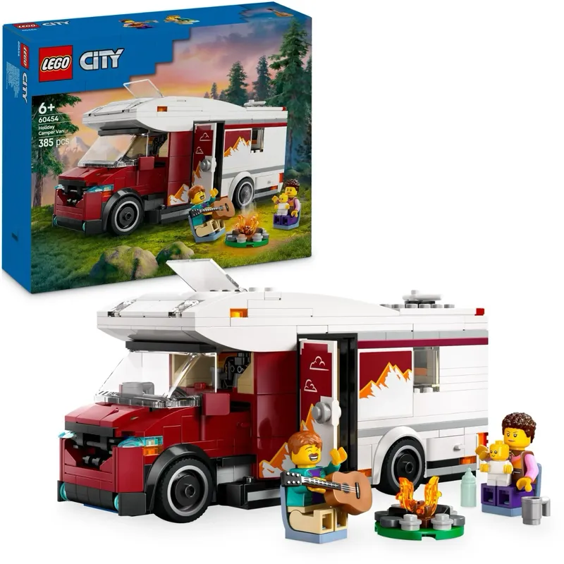 Holiday Camper Van - Husbil - City - 60454 - LEGO