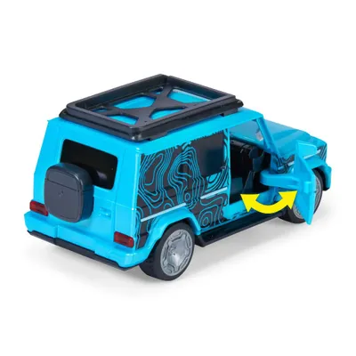 Mercedes-Benz G 580 EQ - Blå - Dicke Toys - 14 cm