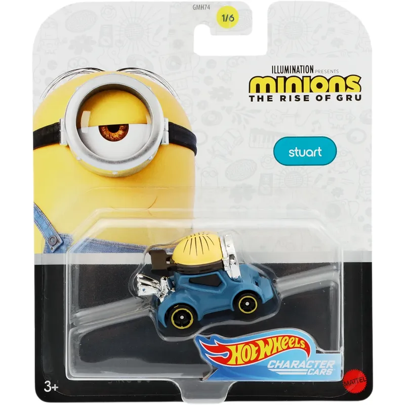 Stuart - Minions: The Rise of Gru - 1/6 - Hot Wheels