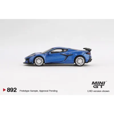 Chevrolet Corvette Z06 - 2023 - Blå - Mini GT - 1:64